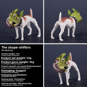 Figura <span class=keywords><strong>de</strong></span> acción <span class=keywords><strong>de</strong></span> PVC del monstruo <span class=keywords><strong>de</strong></span> la película The Masked Man Dog, versión Q, modelo <span class=keywords><strong>de</strong></span> coche, adorno, venta al por mayor - Product Image 2