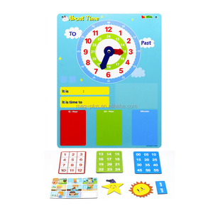 Orologio Magnetico Educativo Montessori per Bambini per Imparare le Ore e Appenderlo al Muro - Product Image 3