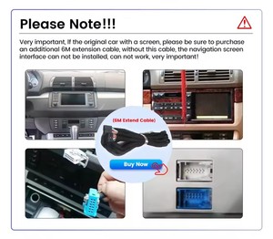 Lettore Multimediale Android da 7 Pollici per <span class=keywords><strong>BMW</strong></span> X5 E53 E39 E38 1996-2004, Car-play, Autoradio Stereo con GPS e Navigazione - Product Image 4