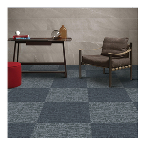 Alfombra Modular de Nailon Teñido en Solución, 50*50cm, <span class=keywords><strong>Muse</strong></span>, Comercial, Ignífuga, con Base de PVC, para Uso Doméstico - Product Image 4