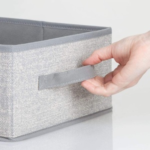 Hot Sale Soft Fabric Closet Organizer Box with Handle for <strong>Cube</strong> <strong>Storage</strong> <strong>Units</strong> in Closet Drawer Organizer Wardrobe <strong>Storage</strong> - Product Image 5