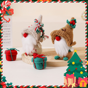 Kit de Ganchillo de Gnomo Navideño y Caja de Regalo para Principiantes Mayores de 7 Años con Tutoriales en Video Paso a Paso Hecho en China - Product Image 2