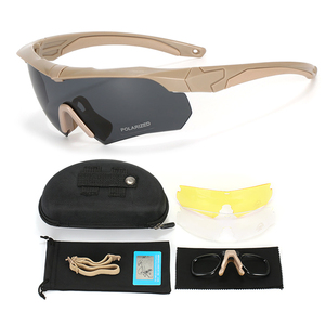 משקפי שמש טקטיים לספורט בחוץ, משקפי מגן לצילום חי, ציוד צלפים, סקי, טיולים רגליים, רכיבה, משקפי מגן מפני זעזועים, משקפי אופנוע - Product Image 6