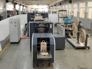 ROKIN Vollautomatische Quadratboden-Papiertütenmaschine mit Kraftpapier-Softloop-Griff - Product Image 6