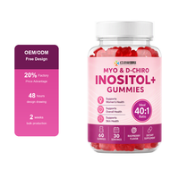 Gummies Myo & D-Chiro Inositol sur Mesure pour Femmes – Formule Personnalisée OEM/ODM en Marque Blanche – Chaîne d'Approvisionnement Stable