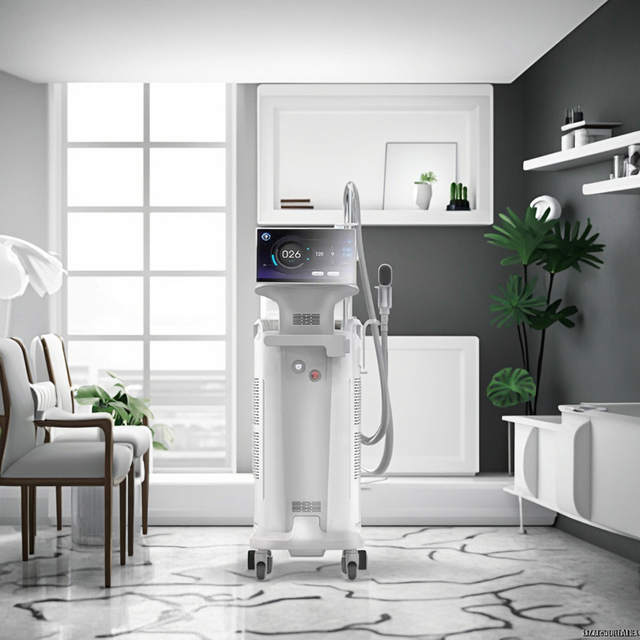 Professional Multi-Wavelength (755/808/940/1064nm) Diode Laser Hair Removal Skin Rejuvenation Machine Commercial Semiconductor