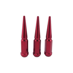 Écrou de roue universel M14x1.5 en acier au carbone, coloré, 14x1.5, à pointe, pour modification automobile - Product Image 2