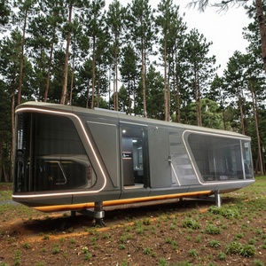 Nuovo <span class=keywords><strong>Prodotto</strong></span> 2025: <span class=keywords><strong>Casa</strong></span> Prefabbricata <span class=keywords><strong>di</strong></span> Lusso in Acciaio, Capsula Spaziale per Hotel, Container Prefabbricato, Cabina Prefabbricata - Product Image 2