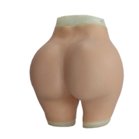 Leggings taille haute avec coussinets de silicone pour les hanches et les fesses, sous-vêtements de travesti, culotte sculptante avec effet rehausseur de fesses