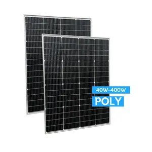 Solar Panels 24v 48v 550w Mono poly Monocrystalline Solar Panel 500 Watt Solar Panel System For Home Storage