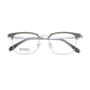 Monture de lunettes Premiummetal 8082 50-18-146, rectangulaire, unisexe, monture complète, confortable, en alliage - Product Image 1