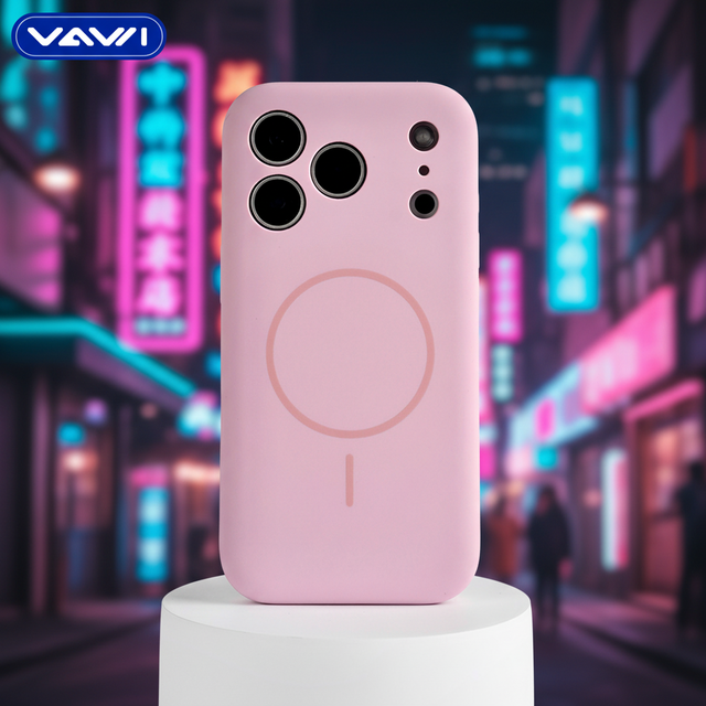 VAWI S081 Cloud Series High-quality Liquid Silicone Phone case for iPhone 14 15 16 17 Pro Max Shockproof Silicon Capa De Celular