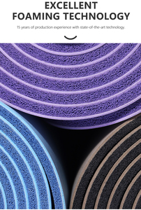 Tapis de <span class=keywords><strong>yoga</strong></span> en caoutchouc naturel PU de haute qualité de la marque Jingyi, 183 cm de long avec des options d'épaisseur de 1 à 5 mm pour le <span class=keywords><strong>yoga</strong></span>, le Pilates et des séances d'entraînement améliorées - Product Image 4