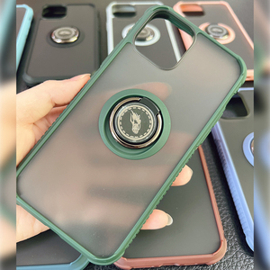 Funda de teléfono con soporte de anillo magnético giratorio de 360 grados, carcasa de lujo para <span class=keywords><strong>iphone</strong></span> 14 13 12 11 pro max 8 7 6 Plus <span class=keywords><strong>SE</strong></span> - Product Image 1