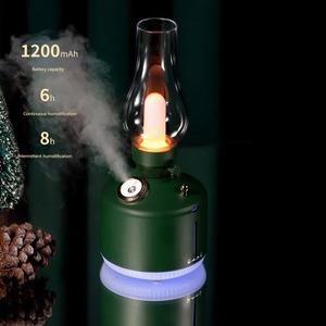 Retro Lamp Essential Oil Aroma <b>Diffuser</b> Aromatherapy Multipurpose Machine Relieve Fatigue Air Cool Mist USB Wireless Humidifier - Product Image 4