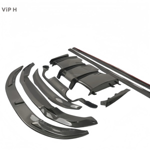 Kit de Carrocería de Fibra de Carbono Estilo PSM para F80 M3 F82 <span class=keywords><strong>M4</strong></span>, con Alerón Delantero, Difusor Trasero, Atornillable, Actualización para M3/<span class=keywords><strong>M4</strong></span> 2014-2016 - Product Image 6