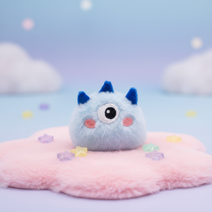 Porte-clés mini licorne super doux en tissu velours personnalisable pour voiture et sac à main - Product Image 6