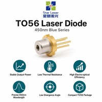 Original OSRAM PLT5 450GB Blue Laser Diode 450nm 110mW TO-18 for Star Sky Galaxy Projector Atmosphere Lighting Module