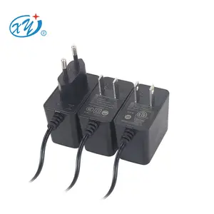 CE GS adaptor catu daya PSU steker disetujui dalam ac/dc 5v 6v 12v 0,5a 1a 1,2a 1,5a 2a 10W 12W 15W adaptor catu daya EU