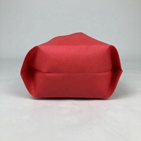 Sac fourre-tout en tissu de coton à cordon de serrage, sacs à main en toile rétro, avec poignée