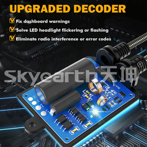 H1 H11 H16 9005 9006 H7 एलईडी हेडलाइट <span class=keywords><strong>Canbus</strong></span> त्रुटि नि: शुल्क <span class=keywords><strong>Canbus</strong></span> डिकोडर रोकनेवाला डिकोडर बढ़ाया हेडलाइट का नेतृत्व किया चालक धातु मामले - Product Image 2