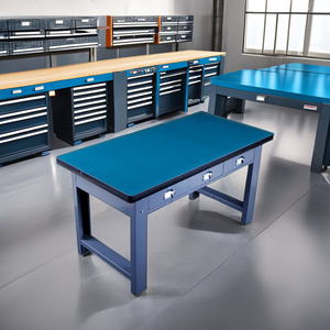 2024 nóng bán nhiệm vụ nặng nề chống tĩnh bàn làm việc cho phòng thí nghiệm điều kiện mới góc bàn làm việc phó băng ghế dự bị - Product Image 1