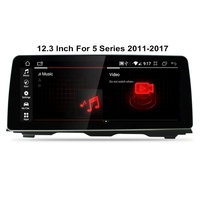 Pantalla Táctil YZG de 12.3 Pulgadas con Android 13, Snapdragon, 64GB, Carplay, Android Auto y Navegación para BMW Serie 5 F10 F11 E60 F30 2015