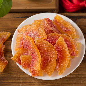 Rodajas de Papaya Seca AD 100% Natural, Snack de Fruta, Rodajas Rojas Dulces de Color Naranja - Product Image 1