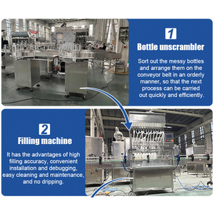 Máquina Comercial ORME 3 en 1 para Llenado, Tapado y Etiquetado de Aceite Comestible para Frascos y Botellas de Vidrio - Product Image 3