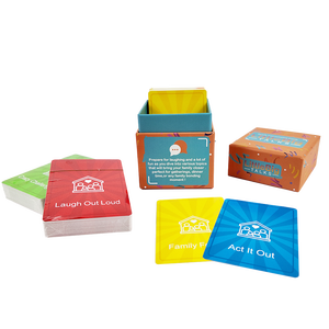 <span class=keywords><strong>Carte</strong></span> Interattive per Conversazioni Familiari per Tutte le Età, Set <span class=keywords><strong>di</strong></span> <span class=keywords><strong>Carte</strong></span> per Avviare la Conversazione, <span class=keywords><strong>Giochi</strong></span> <span class=keywords><strong>di</strong></span> <span class=keywords><strong>Carte</strong></span> Dedicati - Product Image 1
