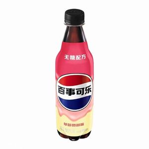 Bebidas Exóticas al por Mayor, Refresco de 500 ml Sin Azúcar, Sabor a Batido de Fresa Pepsi - Product Image 3