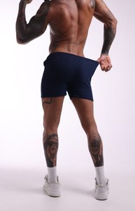 Calzoncillos Bóxer de Algodón Azul Marino Premium para Hombre, Transpirables, Elásticos, Deportivos, Cómodos, Ropa Interior Masculina, Distribución Global - Product Image 4