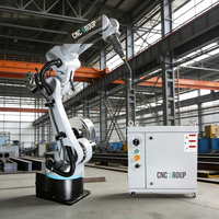 Robot de Soldadura de 6 Ejes, Brazo Robótico para Soldadura MIG MAG TIG Láser, Manipulador Industrial para Estación de Soldadura de Chasis de Automóviles y Herrajes