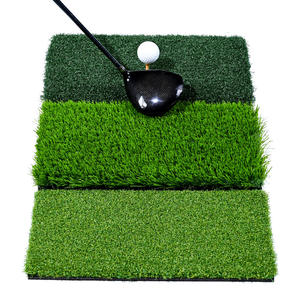 Tapis de golf pliable d'origine, 64x40cm, trois types de gazon, tapis d'entraînement portable pour équipement d'entraînement de golf - Product Image 1