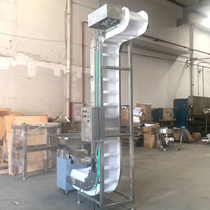 Özelleştirilmiş 304 paslanmaz çelik PU kemer eğimli konveyör gıda Motor şanzıman üretim tesisi içecek endüstrisi gıda - Product Image 2