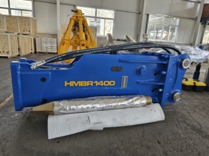 Rompedor Hidráulico HOMIE 75mm para Escavadora Komatsu PC138US Certificado CE com Cinzel Hexagonal para Operações de Mineração - Product Image 6