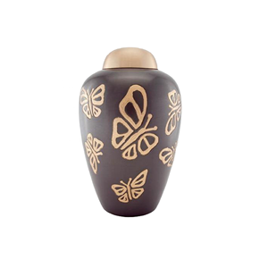 <b>Keepsake</b> Cremation Urns Funeral Supplies Handmade Butterfly Embosses Cremation Urns <b>Ashes</b> Urns Hot Selling at Cheap Low Price - Product Image 1