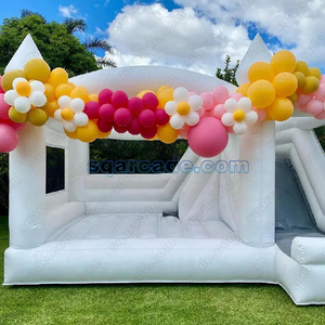 Hochwertiges Songfa Kommerzielles Hüpfburg-Set, Kundenspezifische Farbe, Tragbares Wasserrutschen-Hüpfhaus aus PVC-Material, Vielseitig - Product Image 3