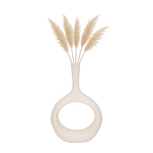 Vaso in Ceramica Rotondo, Decorazione Moderna per Casa, Soggiorno, Camera da Letto, Esposizione Piante - Product Image 2