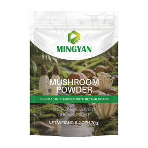 OEM/ODM Suplemento Herbal 10 en 1 de Polvo de Hongos Reishi y Chaga, Refuerzo Inmunológico, Salud Intestinal, Digestiva y Cerebral, Aumento de Energía - Product Image 1