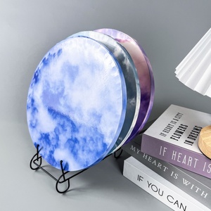 Plateau à gâteau rond en carton ondulé blanc SunShine, base pour gâteau d'anniversaire, plateau rond de 6, 8, 10, 12 pouces, carton imperméable - Product Image 6