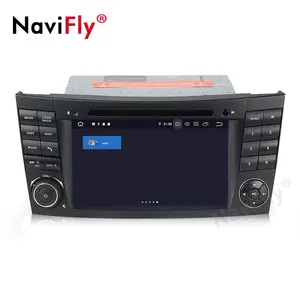 NaviFly 7 ''ระบบเครื่องเสียงรถยนต์สำหรับ Mercedes Benz E-Class W211 E200 E220 E240 E270 E280รถ Dvd Player PX6 Android 9.0 4 + 64GB GSP