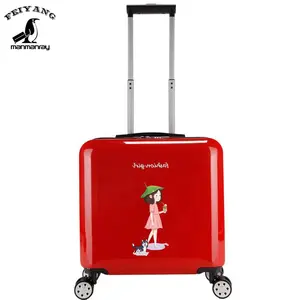漫画のキャラクターの荷物キャビンスーツケース18インチの搭乗荷物