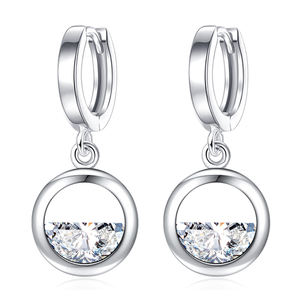 Pendientes <span class=keywords><strong>de</strong></span> Botón <span class=keywords><strong>de</strong></span> Cristal <span class=keywords><strong>con</strong></span> Circonitas, Diseño Coreano, para Cumpleaños, Lindos, Juveniles, Dorados y Plateados, para Mujer, Fiesta, Boda - Product Image 1