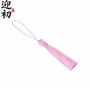 Bienvenido al comienzo: Borla decorativa de poliéster de 8 cm estilo corte, accesorio de joyería para marcapáginas - Product Image 4