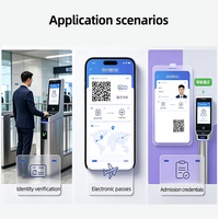 Lecteur de codes Aztec ultra-compact LONVILL, moteur de scanner de codes-barres Aztec haute précision 3mil pour la vérification des passeports d'accès électroniques