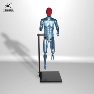 Artificial <strong>Robotic</strong> <strong>Mannequin</strong> for Sports Showing Advertising Display Stage Props Running Man