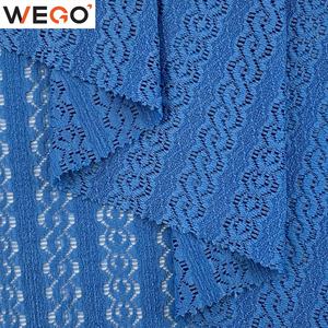 قماش جاكار مجعد بنسيج فقاعي لتصنيع الفساتين والملابس النسائية، دانتيل مخرم من البوليستر والسباندكس المرن - Product Image 3