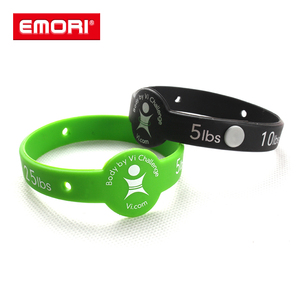 Bracelets en silicone en gros, bracelets en silicone personnalisés pour le basketball - Product Image 5