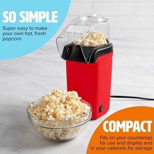 Máquina de Palomitas de Maíz Casera Estándar Europea, Totalmente Automática, Mini Expansor de Palomitas de Maíz, Pequeña Máquina de Palomitas de Maíz DIY, Eléctrica y con Sabor - Product Image 2